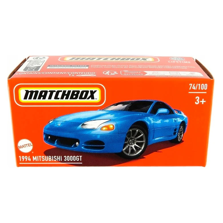 Mitsubishi 3000GT #74 Blue - Matchbox - Scala 1/64 Circa