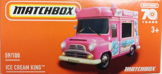 Ice Cream King #59 - Matchbox - Scala 1/64 Circa