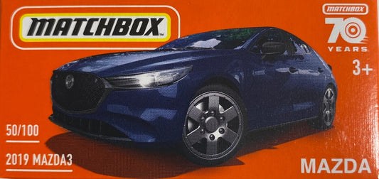 Mazda3 #50 Blue - Matchbox - Scala 1/64 Circa