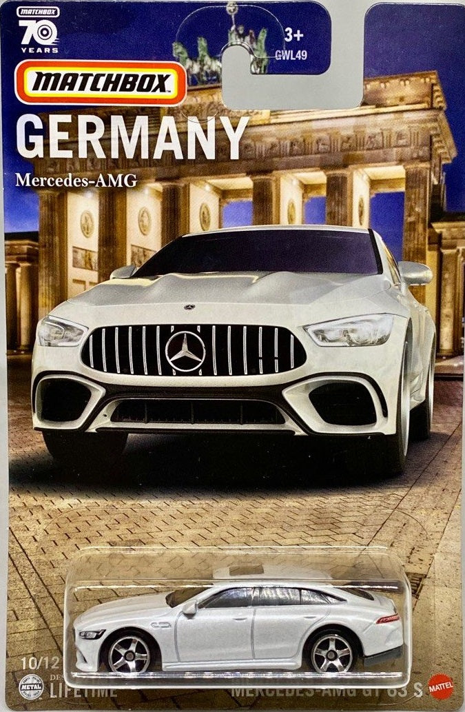 Mercedes-AMG GT 63 S White Germany - Matchbox - Scala 1/64 Circa