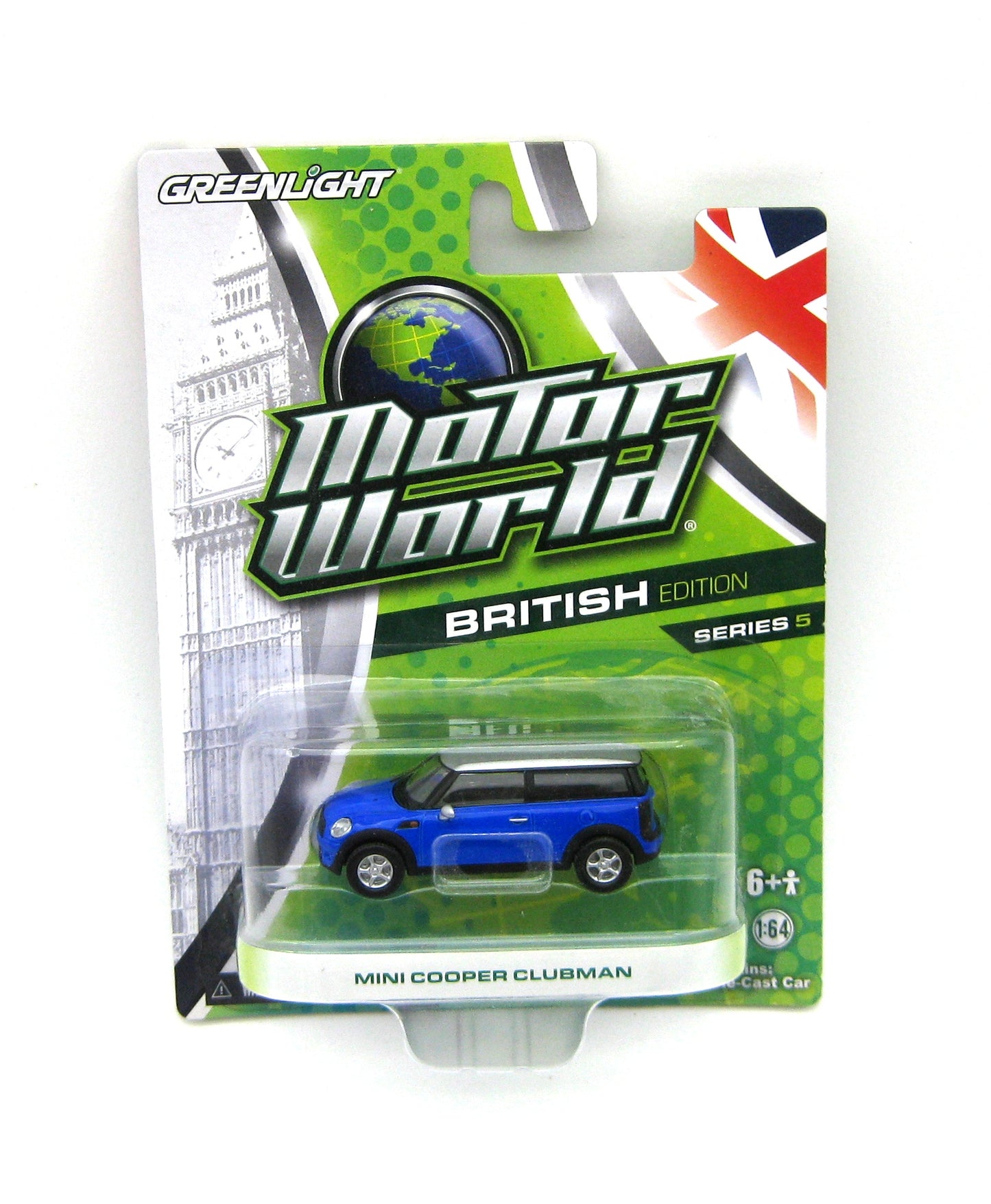 Mini Cooper Clubman Blue - Greenlight - Scala 1/64