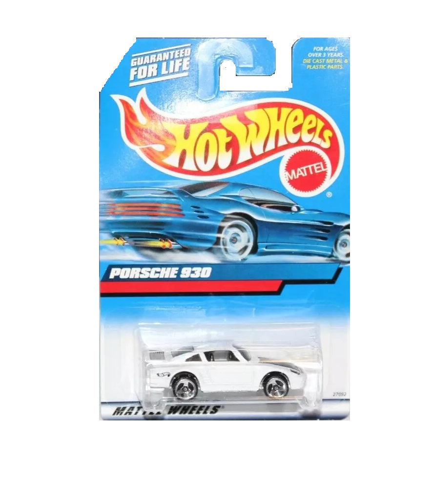 Porsche 930 Blanco - Hot Wheels - Escala 1/64 Aprox