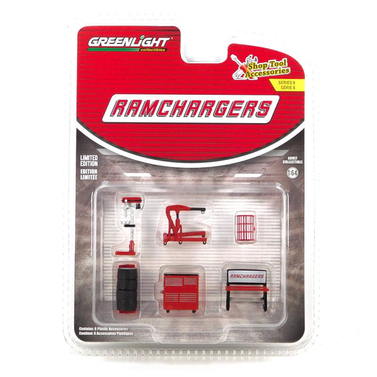 Ramchargers - Auto Body Shop Accessori Officina - Greenlight - Scala 1/64