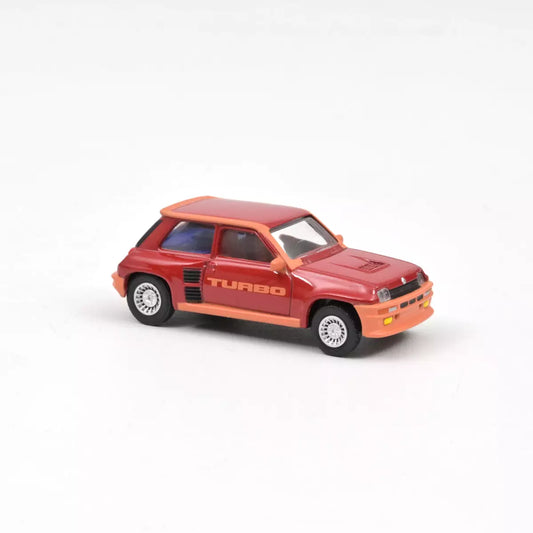 Renault 5 Turbo 1980 Grenat Red - Norev - Scala 1/64 Circa