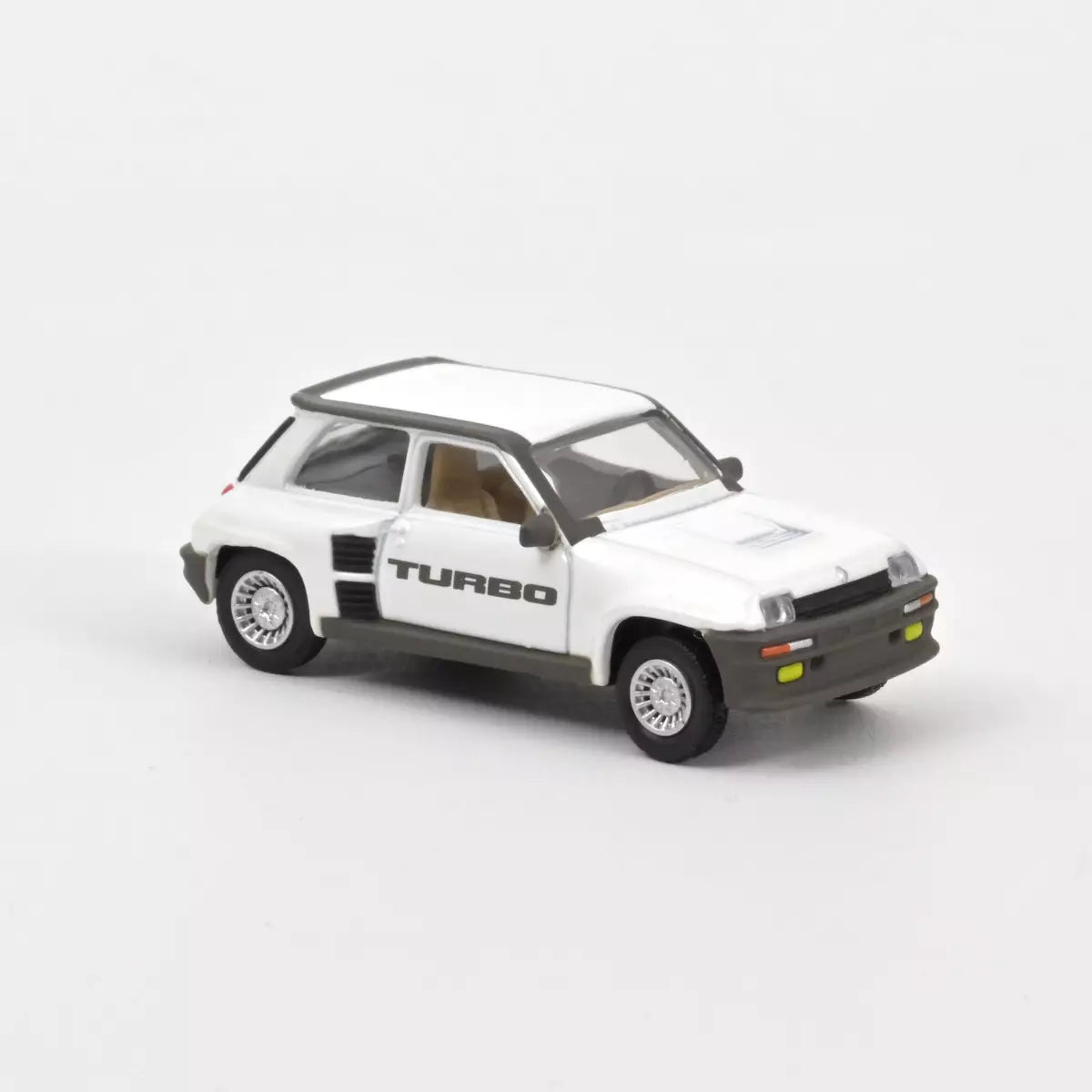 Renault 5 Turbo 1981 Pearl White - Norev - Scala 1/64 Circa