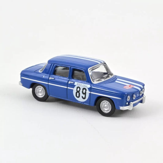 Renault 8 Gordini 1965 Blue #89 Racing - Norev - Scala 1/64 Circa