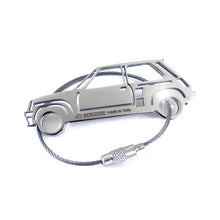 Carica l&#39;immagine nel visualizzatore di Gallery, Portachiavi Renault 5 Turbo Acciaio Inox Lucido Cod. S80B128
