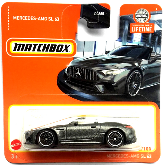 Mercedes Benz AMG SL 72 Antracite #45 - Matchbox - Scala 1/64 Circa