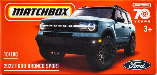 Ford Bronco Sport #10 - Matchbox - Scala 1/64 Circa