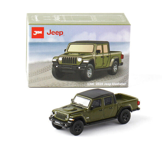 Jeep Gladiator Rubicon Green - JKM - Scala 1/64