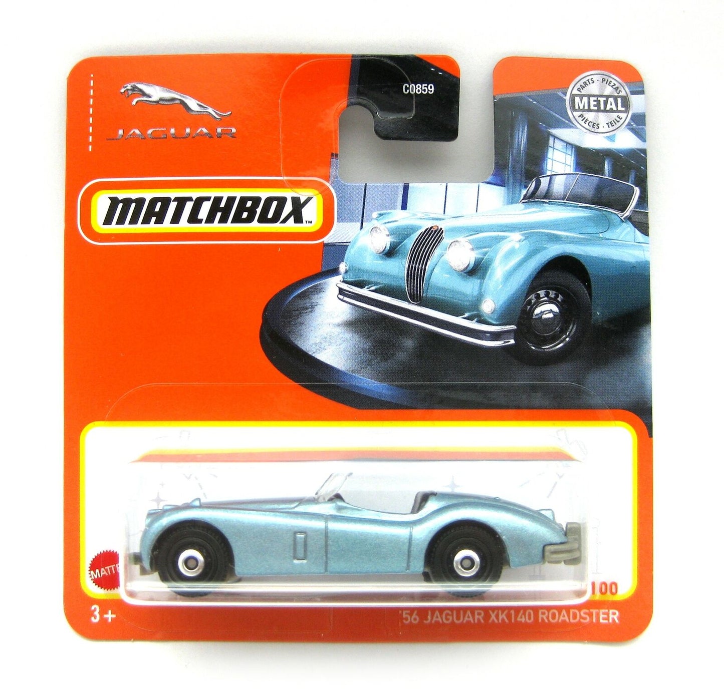 Jaguar XK140 #83 - Matchbox - Scala 1/64 Circa