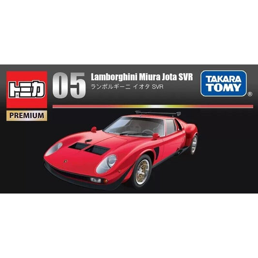 Lamborghini Miura Jota SVR - Premium - Takara Tomy Tomica - Scala 1/64