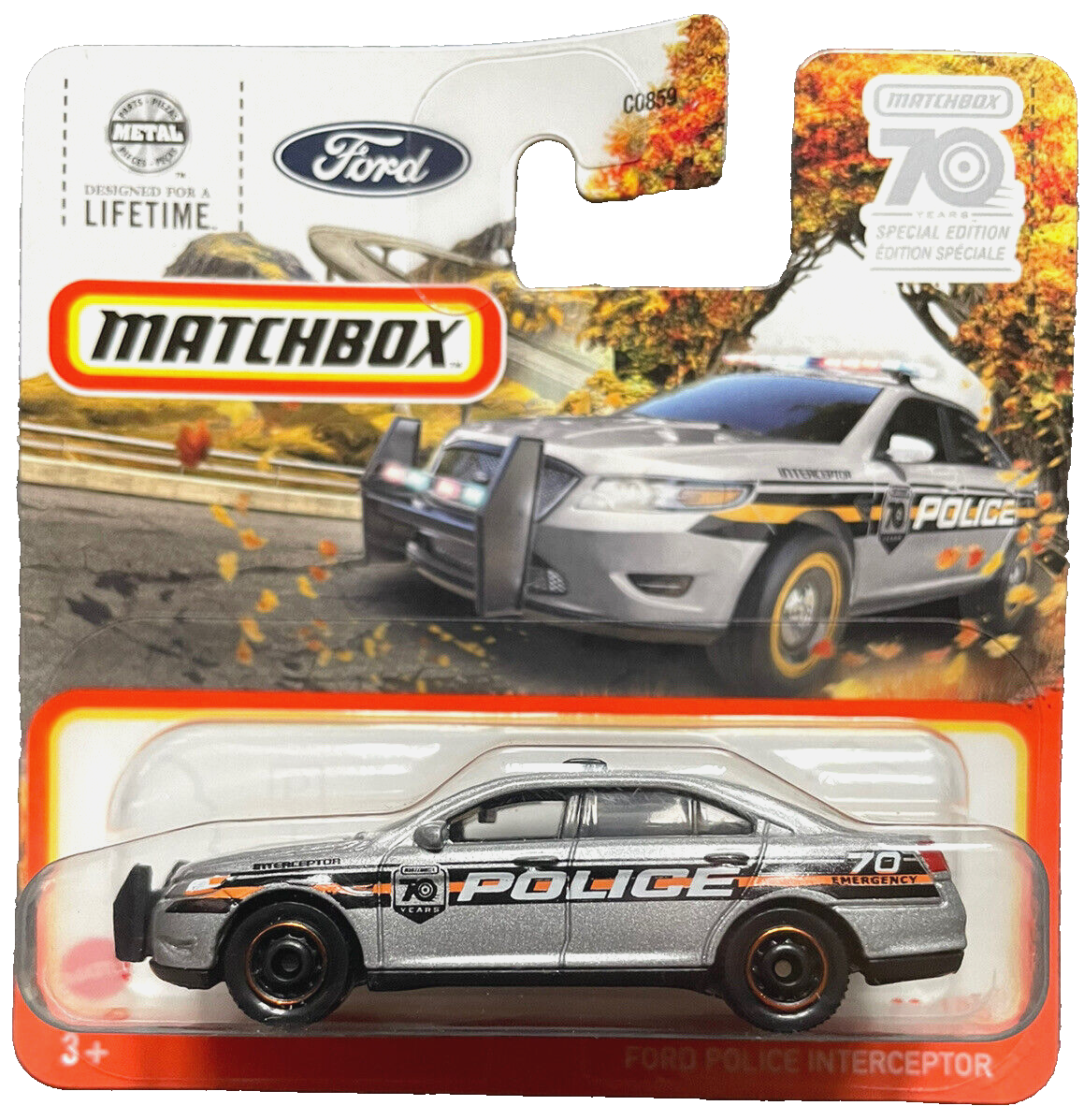 Ford Police Interceptor #23 - Matchbox - Scala 1/64 Circa