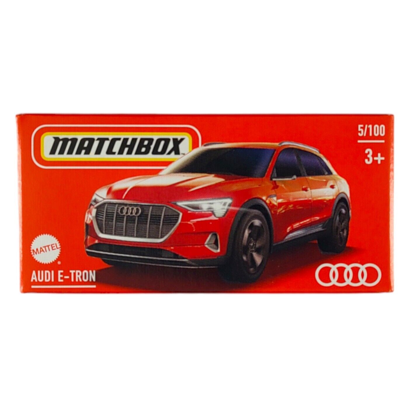 Audi E-Tron #5 Red - Matchbox - Scala 1/64 Circa