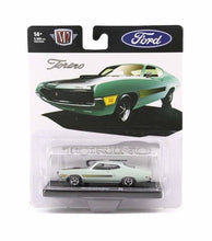 Carica l&#39;immagine nel visualizzatore di Gallery, Ford Torino GT 429 SCJ 1970 Light Green - M2 Machines - Scala 1/64
