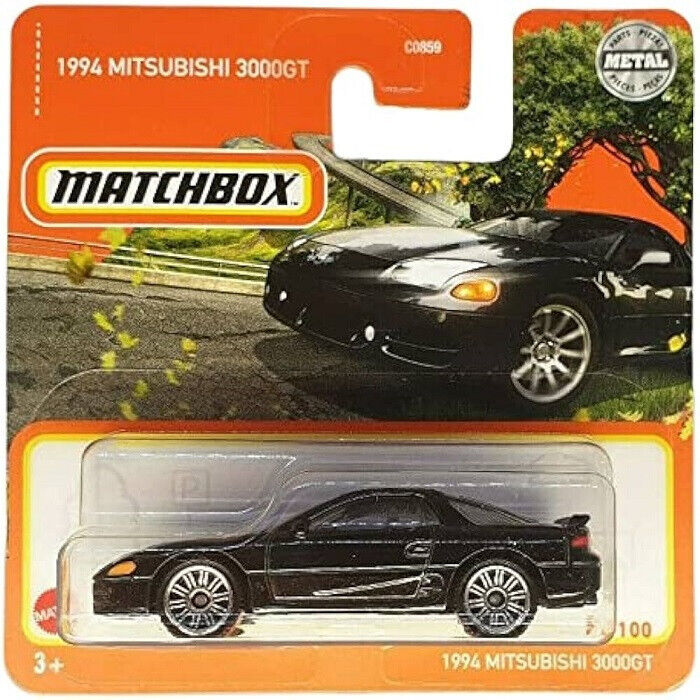 Mitsubishi 3000GT Black #64 - Matchbox - Scala 1/64 Circa