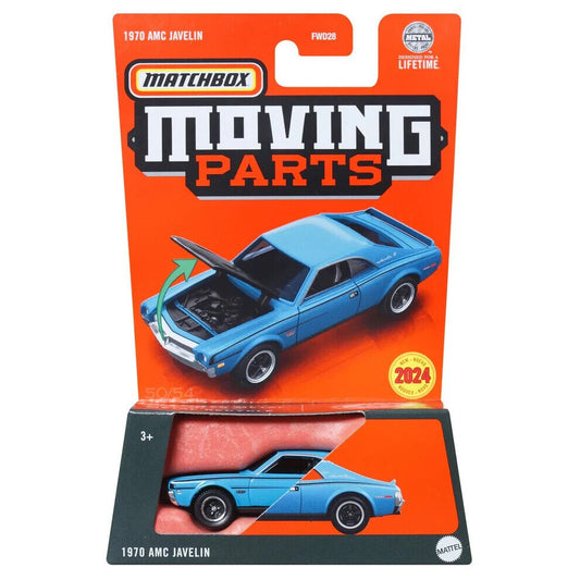 AMC Javelin - Piezas móviles Matchbox - Escala 1/64 Aprox