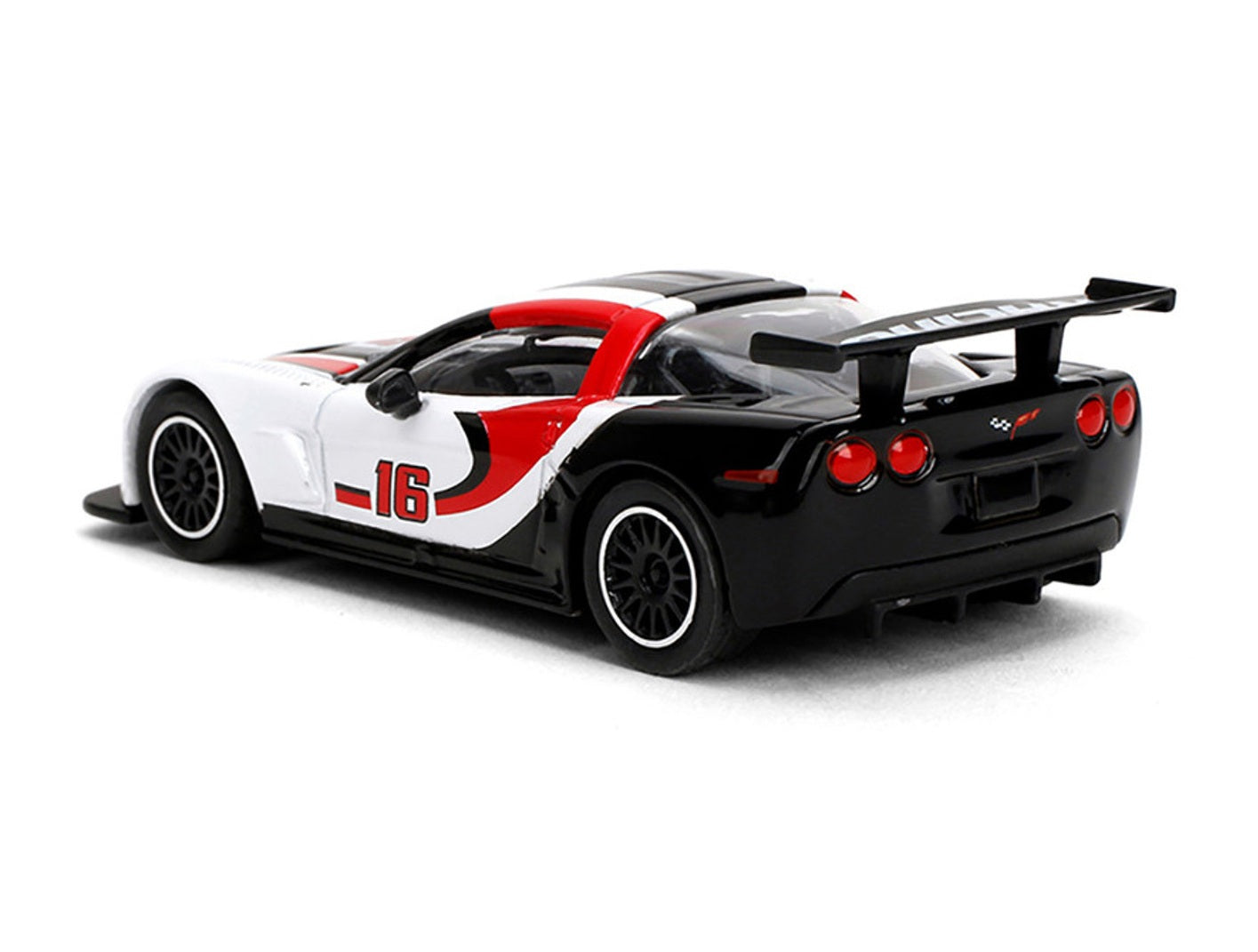 2005 Chevrolet Corvette C6R White Series Collection - Majorette - Scala 1/64