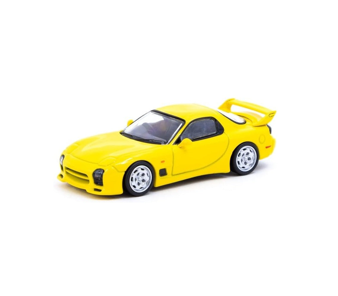 Mazda RX-7 (FD3S) Mazdaspeed A-Spec Yellow - Tarmac Works HOBBY64 - Scala 1/64 T64G-012-YL