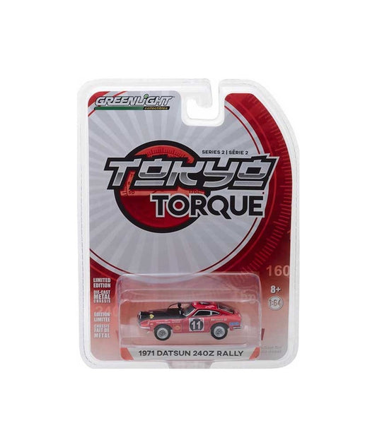 1970 Datsun 510 Silver Tokyo Torque Serie 2 - Greenlight - Escala 1/64