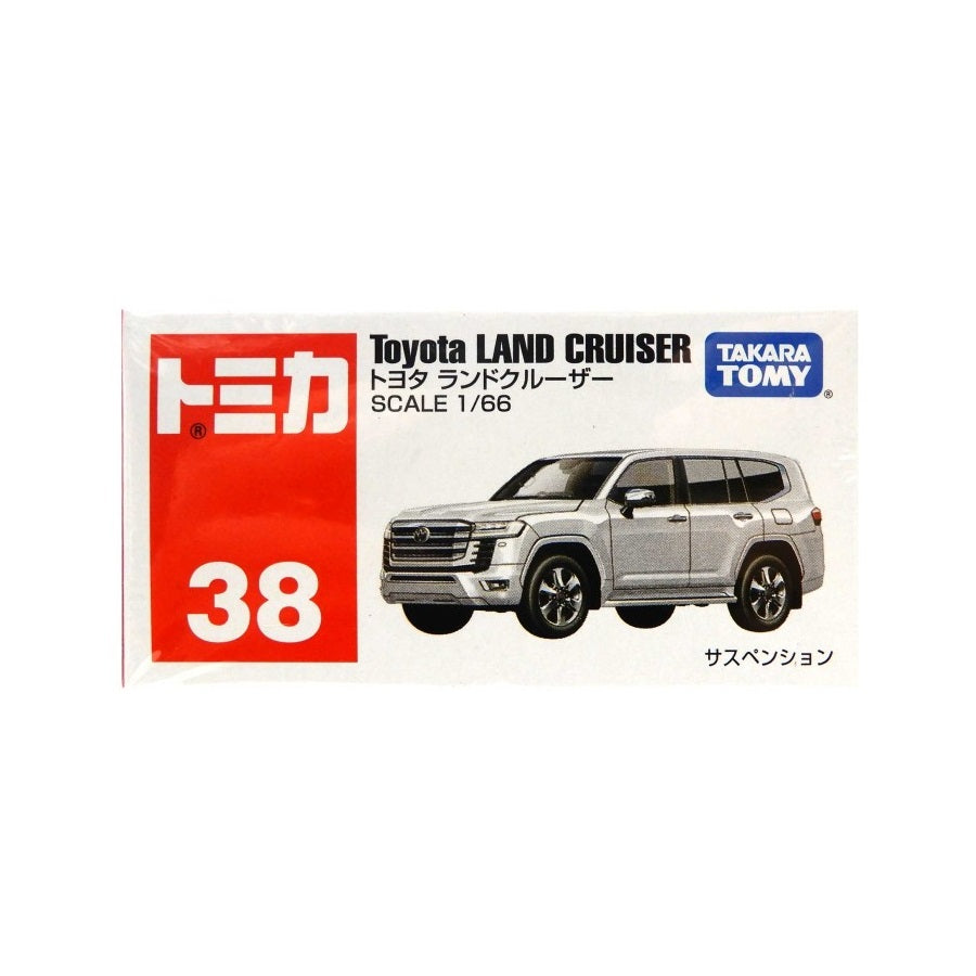 Toyota Land Cruiser Blanco - Takara Tomy Tomica - Escala 1/66