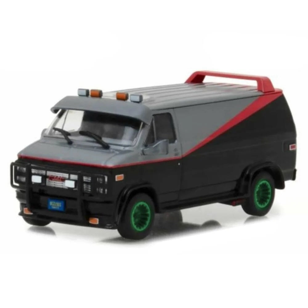 GMC Vandura B.A.'s 1983 Green Wheels Limited Edition A Team - Greenlight - Scala 1/64