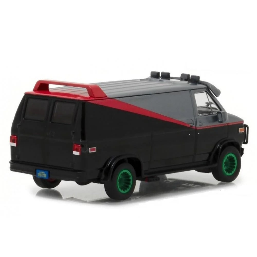 GMC Vandura B.A.'s 1983 Green Wheels Limited Edition A Team - Greenlight - Scala 1/64