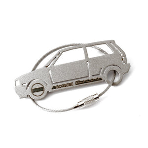 Portachiavi Fiat Uno Turbo Acciaio Pallinato foto 1