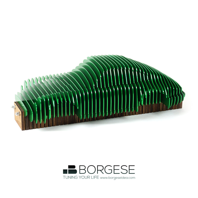 Scultura Porsche 911 Borgese Scala 1/10 Alluminio foto 01