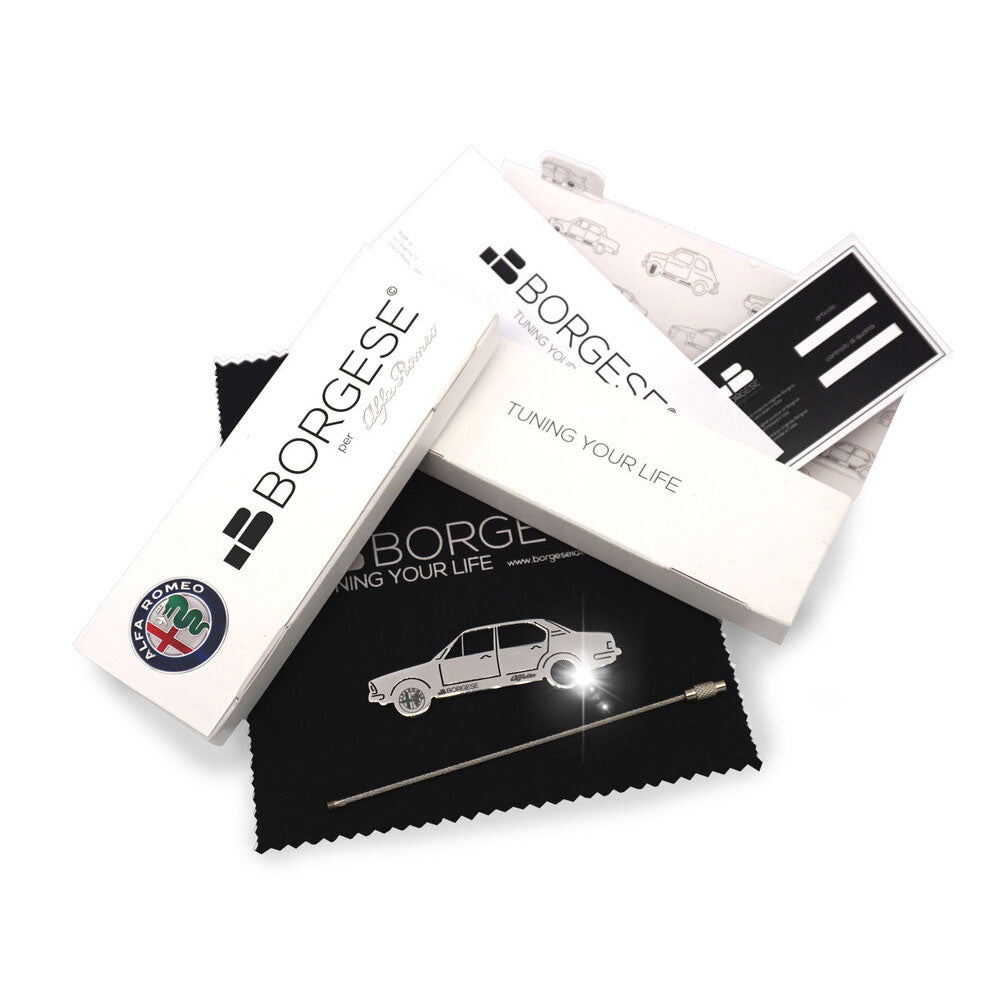 Portachiavi Alfa Romeo Alfetta Foto Packaging