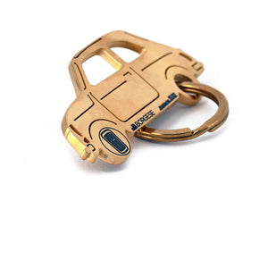 Fiat 500 (1957) - Portachiavi con doratura in oro 24K finitura satinata foto 4