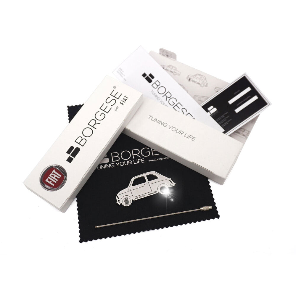 Fiat Nuova 500 portachiavi Foto Packaging