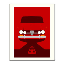 Carica l&#39;immagine nel visualizzatore di Gallery, Alfa Romeo Giulia stampa misura 50x40 disegnata da Leonardo Borgese
