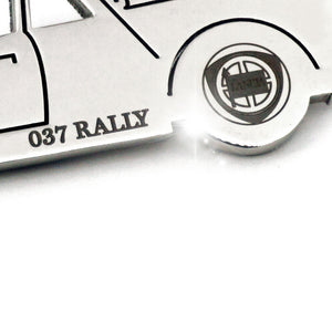 Lancia rally 037 prodotto ufficiale Lancia apribottiglia in acciaio foto 2