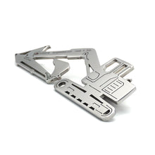 Carica l&#39;immagine nel visualizzatore di Gallery, Apribottiglia Caterpillar M001 Serie 120mm Cod. S120C003 Acciaio Inox Lucido 03
